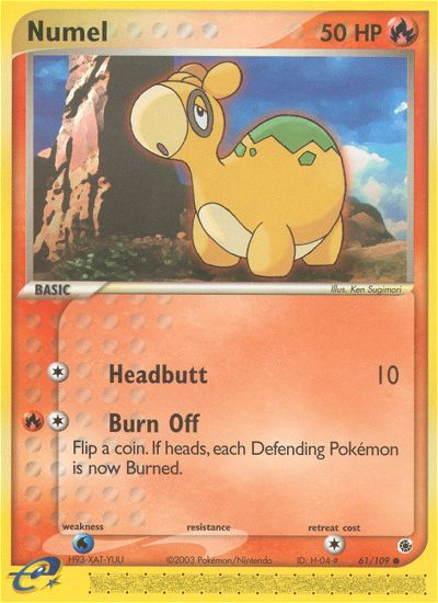 Numel (61/109) [EX: Ruby & Sapphire] | Good Games Adelaide SA