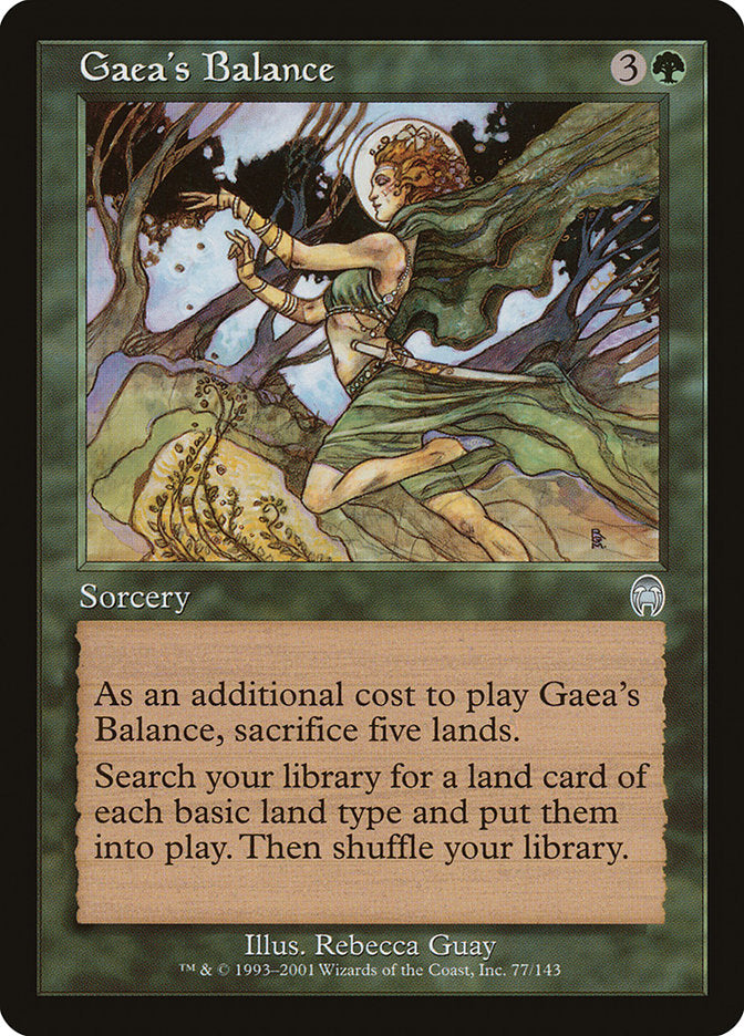 Gaea's Balance 77 (Apocalypse)  | Good Games Adelaide SA