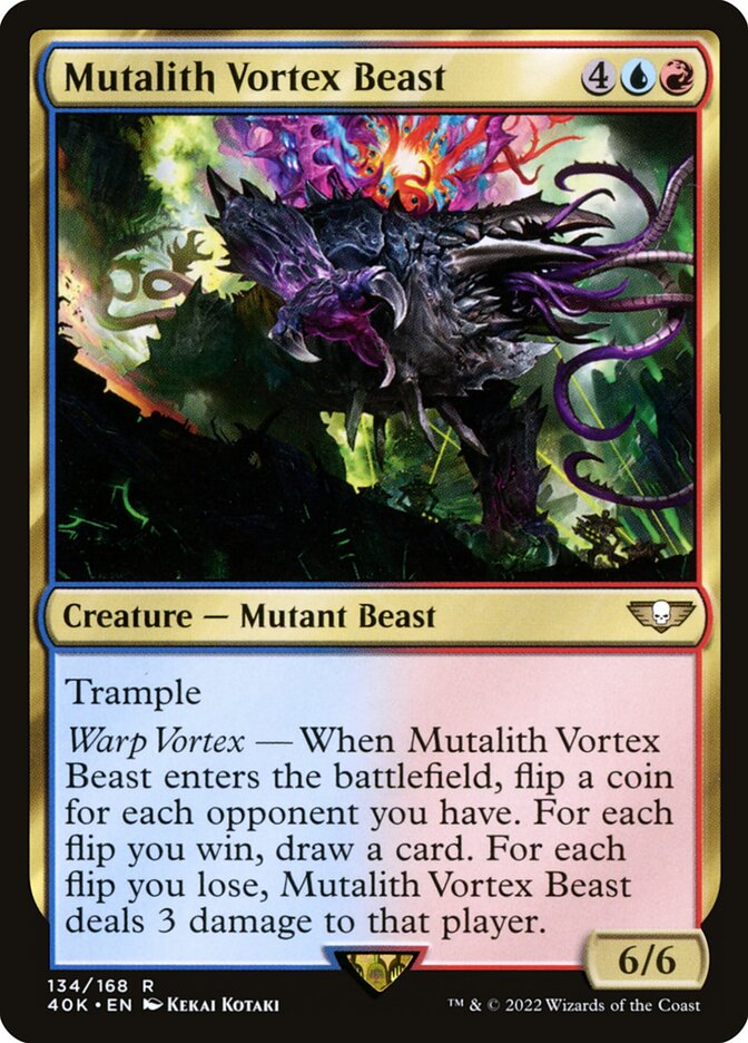 Mutalith Vortex Beast 134 (Universes Beyond: Warhammer 40,000)  | Good Games Adelaide SA