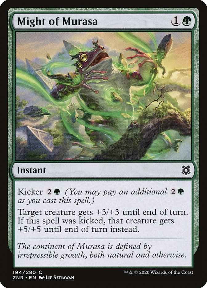 Might of Murasa 194/280 (Zendikar Rising)  - Foil | Good Games Adelaide SA