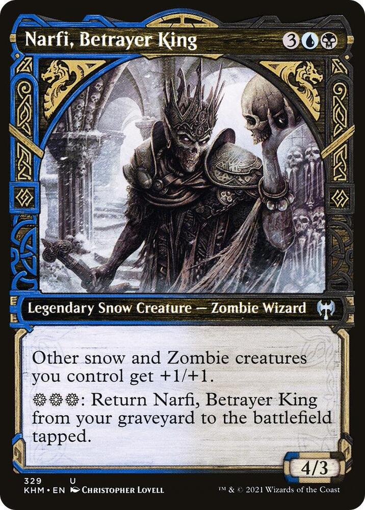 Narfi, Betrayer King 329 (Kaldheim)  - Showcase | Good Games Adelaide SA