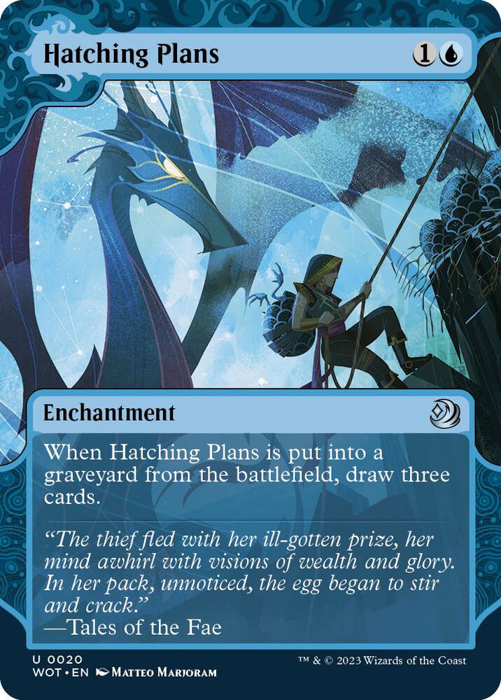 Hatching Plans 20 (Wilds of Eldraine: Enchanting Tales)  | Good Games Adelaide SA