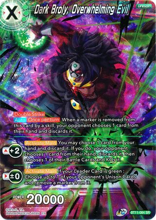 Dark Broly, Overwhelming Evil [BT11-064] | Good Games Adelaide SA
