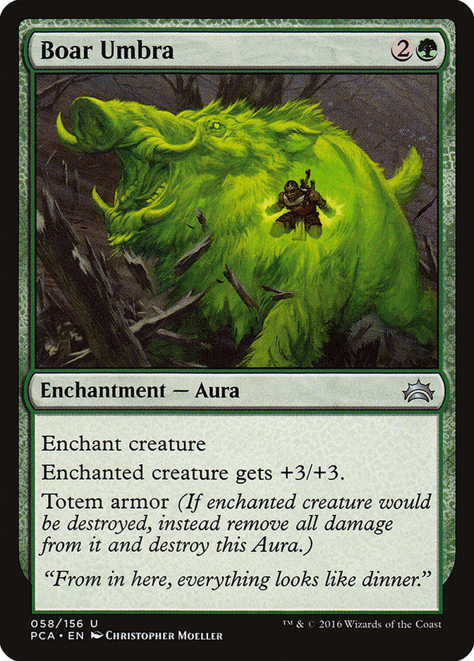 Boar Umbra [Planechase Anthology] | Good Games Adelaide SA