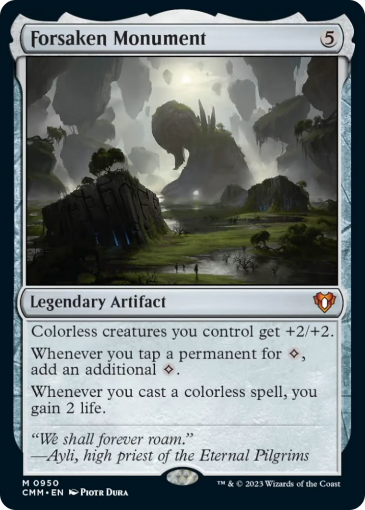 Forsaken Monument [Commander Masters] | Good Games Adelaide SA