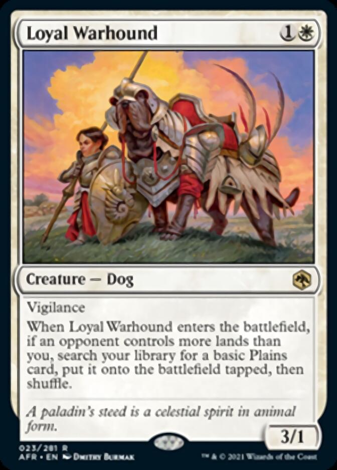Loyal Warhound [Dungeons & Dragons: Adventures in the Forgotten Realms] | Good Games Adelaide SA