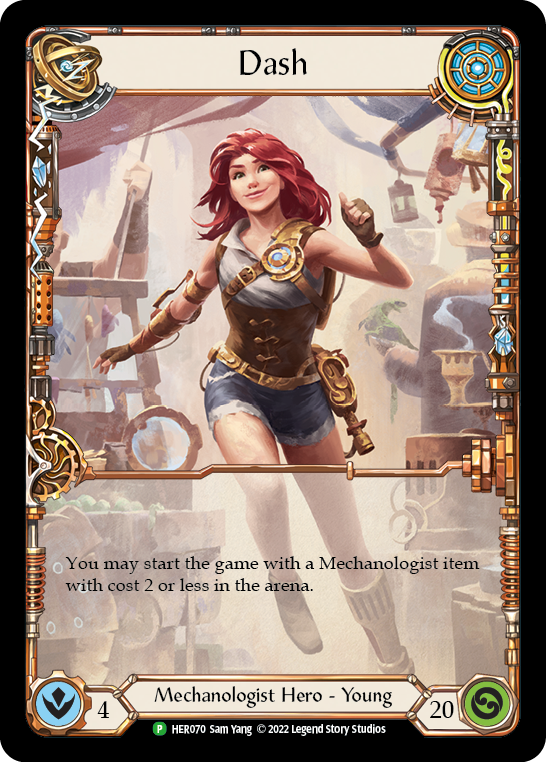 Dash [HER070] (Promo)  Cold Foil | Good Games Adelaide SA