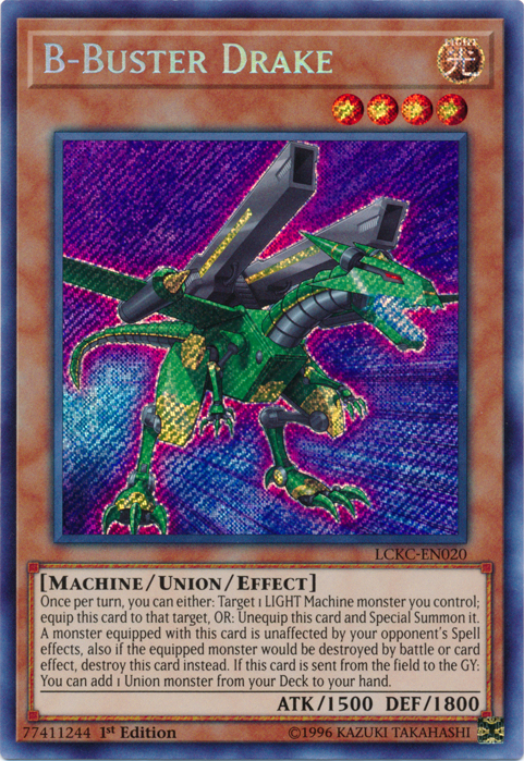 B-Buster Drake [LCKC-EN020] Secret Rare | Good Games Adelaide SA