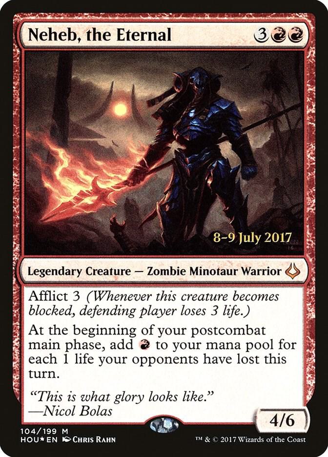 Neheb the Eternal 104 (Prerelease Cards)  - Foil | Good Games Adelaide SA