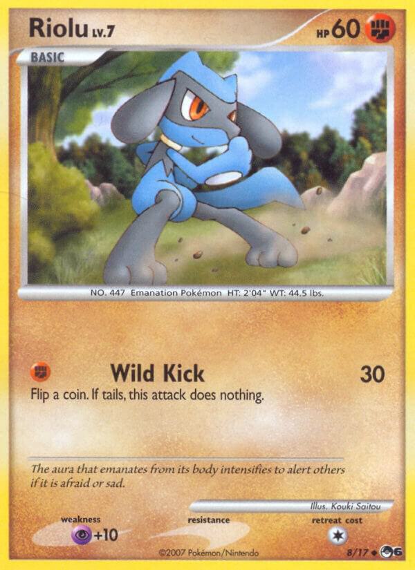 Riolu 008/017 (POP Series 6)  | Good Games Adelaide SA