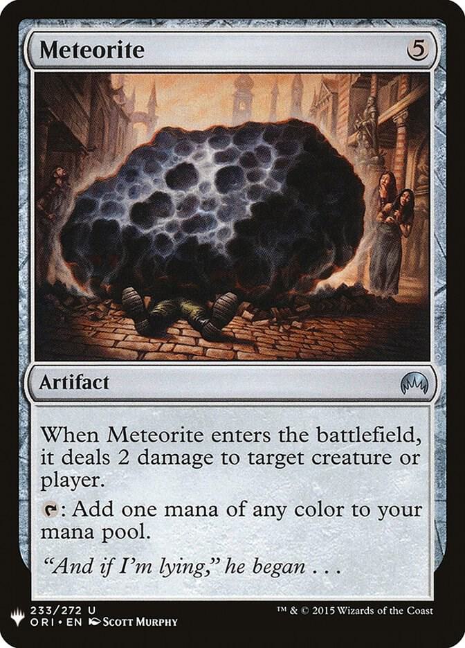 Meteorite 233 (The List Reprints)  | Good Games Adelaide SA