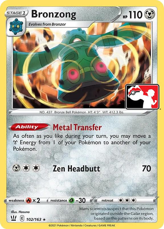 Bronzong 102/163 (Prize Pack Series Cards)  | Good Games Adelaide SA