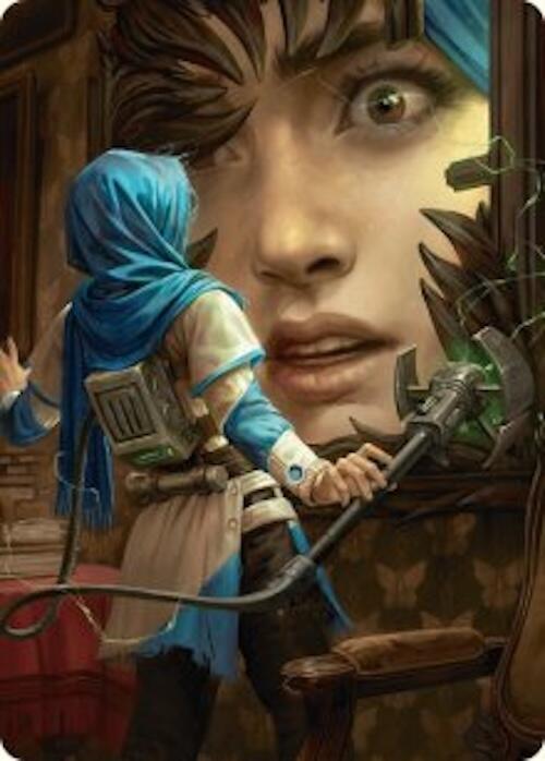 Reality Is Mine to Control Art Card [Duskmourn: House of Horror Art Series] | Good Games Adelaide SA