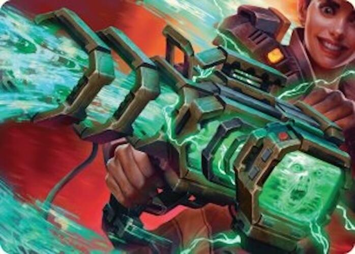 Ghost Vacuum Art Card [Duskmourn: House of Horror Art Series] | Good Games Adelaide SA