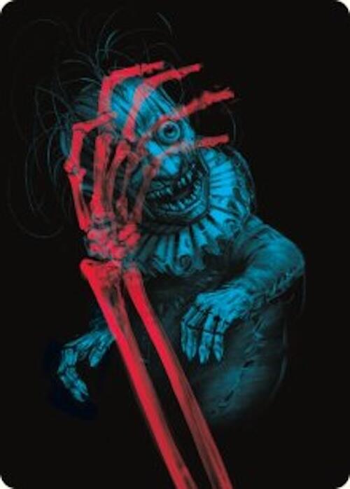 Marvin, Murderous Mimic Art Card [Duskmourn: House of Horror Art Series] | Good Games Adelaide SA