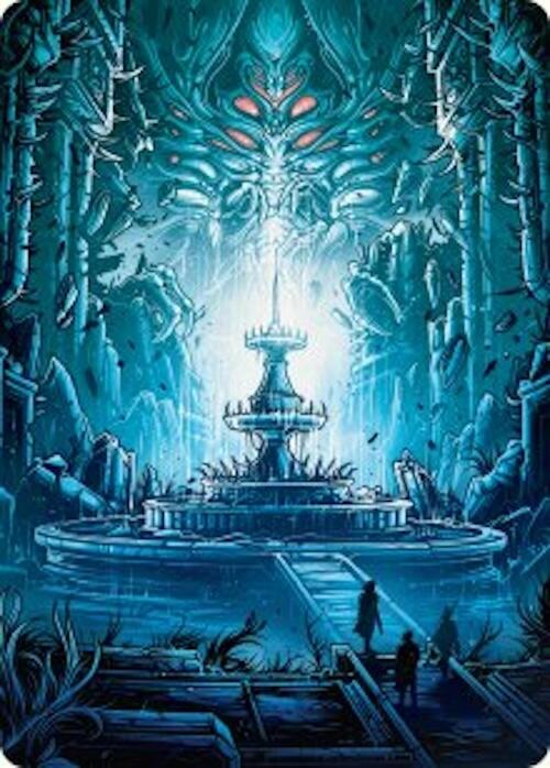 Island Art Card [Duskmourn: House of Horror Art Series] | Good Games Adelaide SA