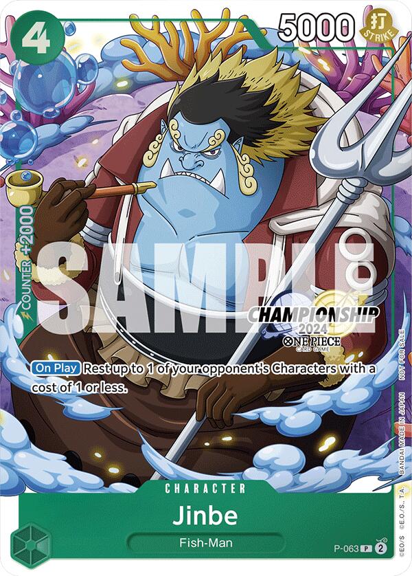 Jinbe (CS 2024 Event Pack Finalist) [One Piece Promotion Cards] | Good Games Adelaide SA