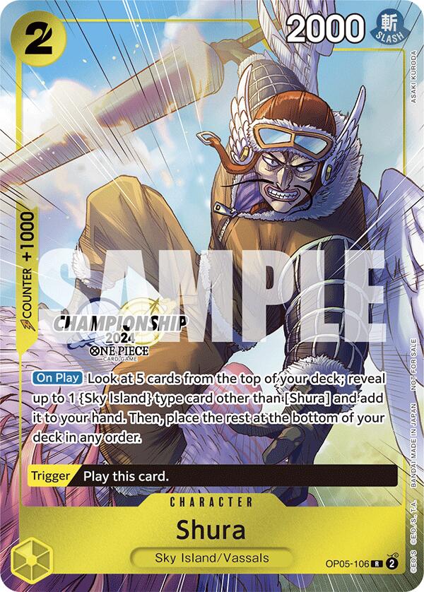 Shura (CS 2024 Celebration Pack) [One Piece Promotion Cards] | Good Games Adelaide SA