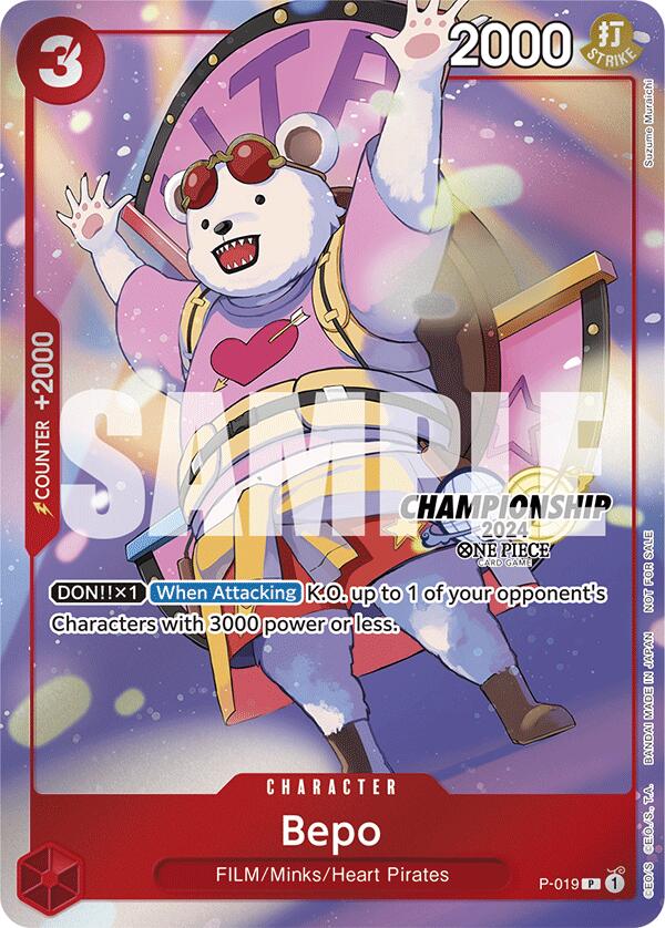 Bepo (CS 2024 Celebration Pack) [One Piece Promotion Cards] | Good Games Adelaide SA