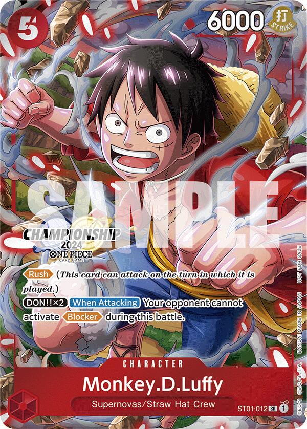 Monkey.D.Luffy (CS 2024 Celebration Pack) [One Piece Promotion Cards] | Good Games Adelaide SA