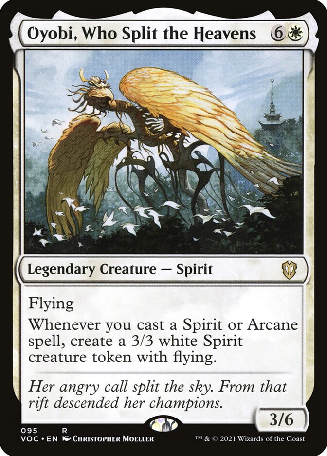 Oyobi, Who Split the Heavens 95 (Commander: Innistrad: Crimson Vow)  | Good Games Adelaide SA