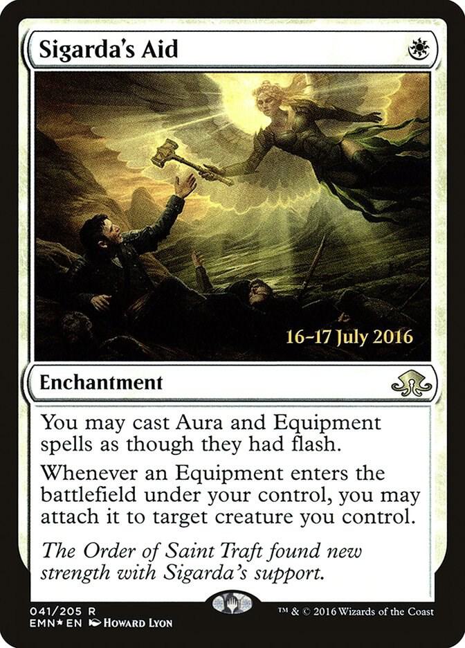 Sigardas Aid 41 (Prerelease Cards)  - Foil | Good Games Adelaide SA