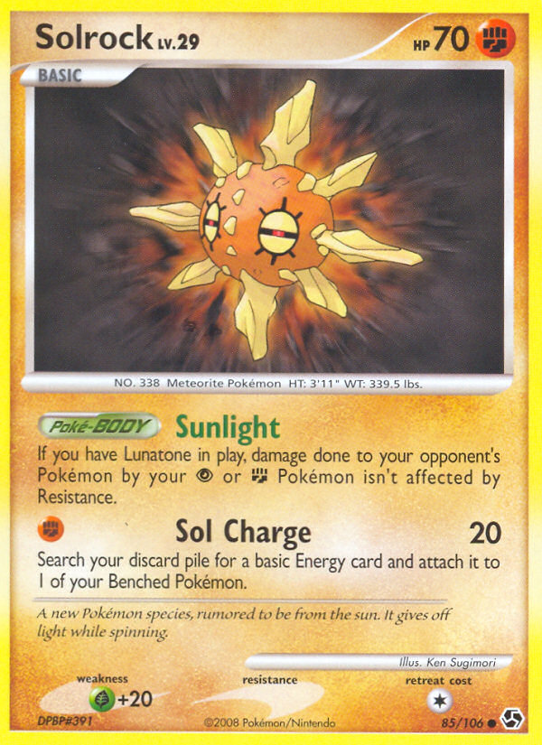Solrock (85/106) [Diamond & Pearl: Great Encounters] | Good Games Adelaide SA
