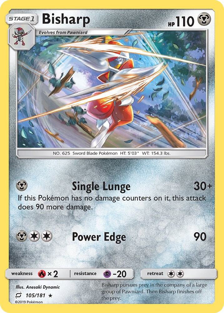 Bisharp 105/181 (SM - Team Up)  | Good Games Adelaide SA
