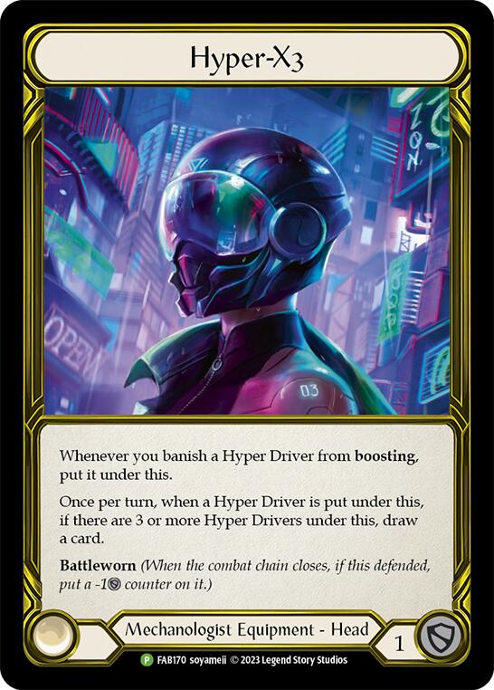 Hyper-X3 [FAB170] (Promo)  Cold Foil | Good Games Adelaide SA