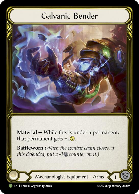 Galvanic Bender [FAB188] (Promo)  Cold Foil | Good Games Adelaide SA