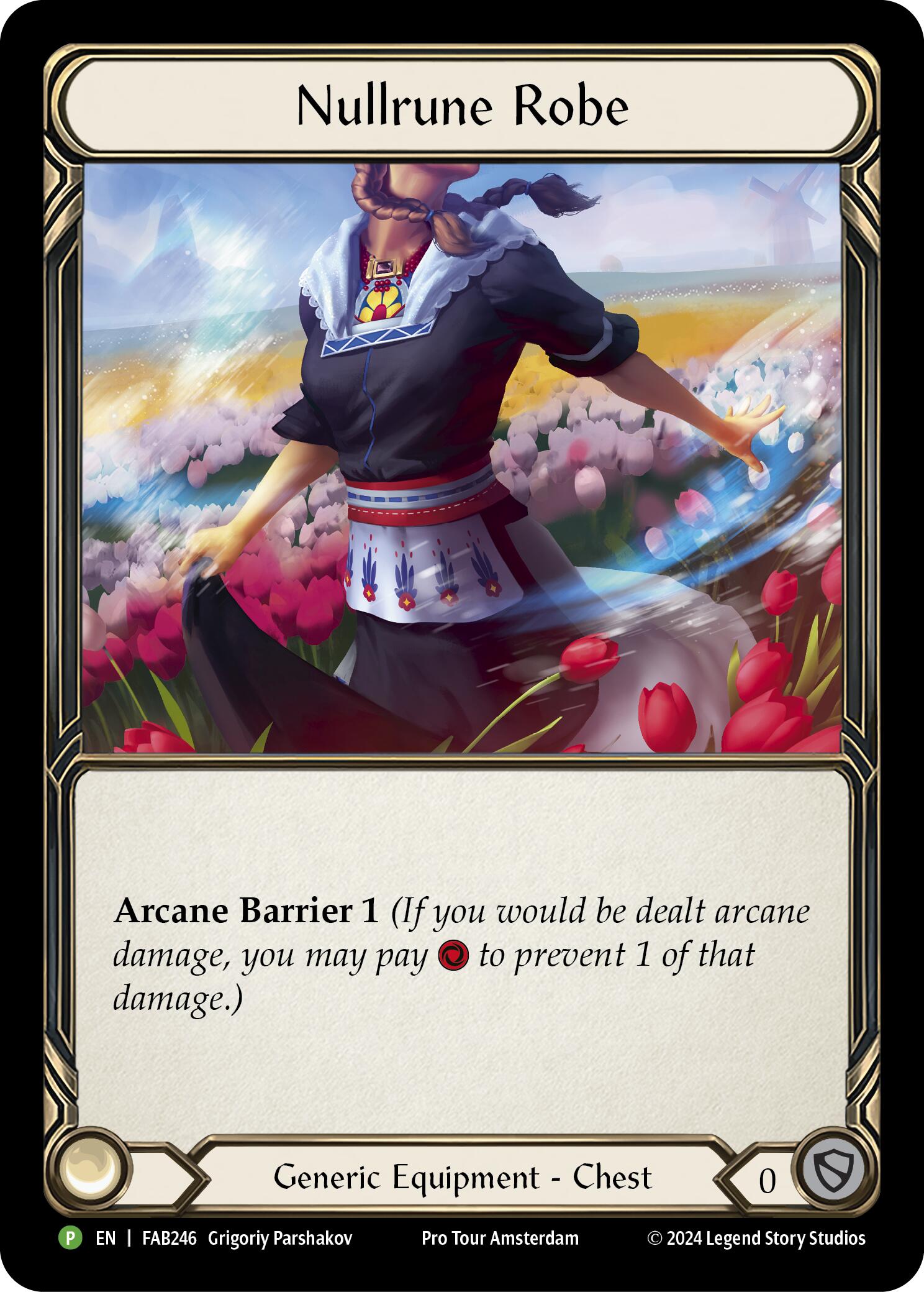Nullrune Robe [FAB246] (Promo)  Rainbow Foil | Good Games Adelaide SA