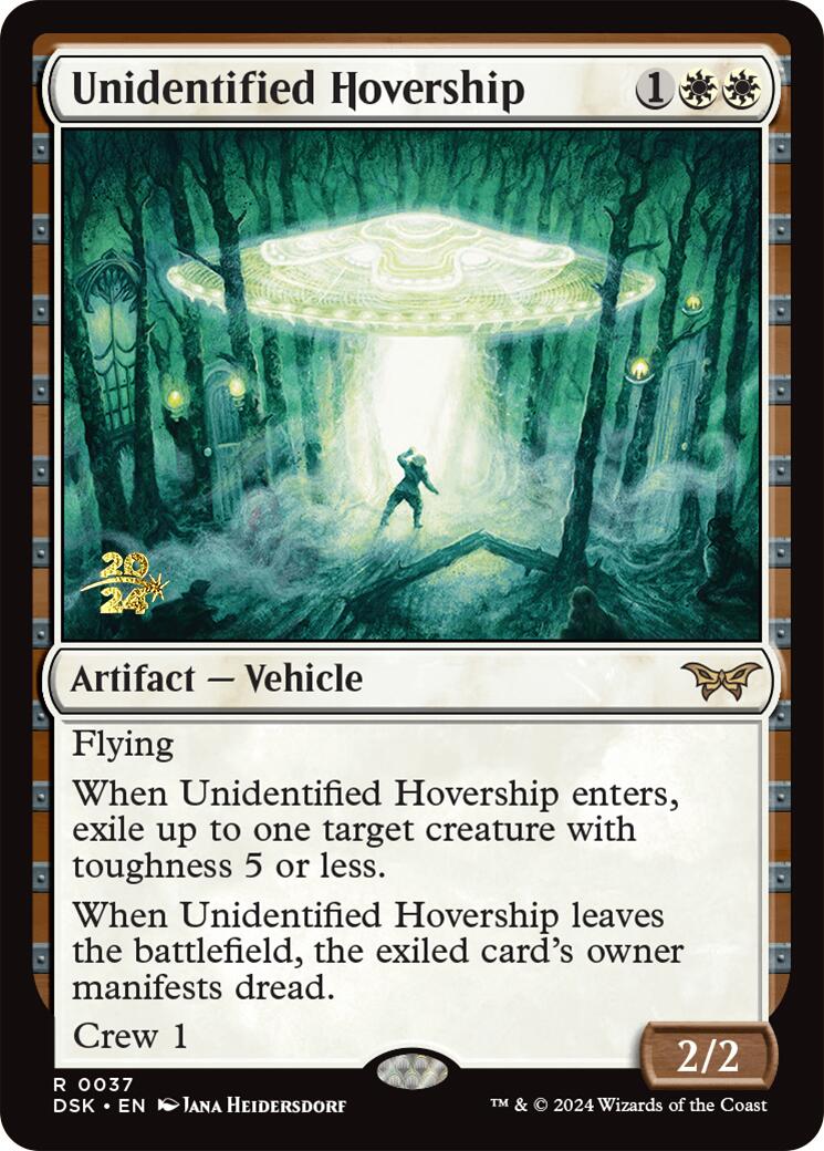 Unidentified Hovership [Duskmourn: House of Horror Prerelease Promos] | Good Games Adelaide SA