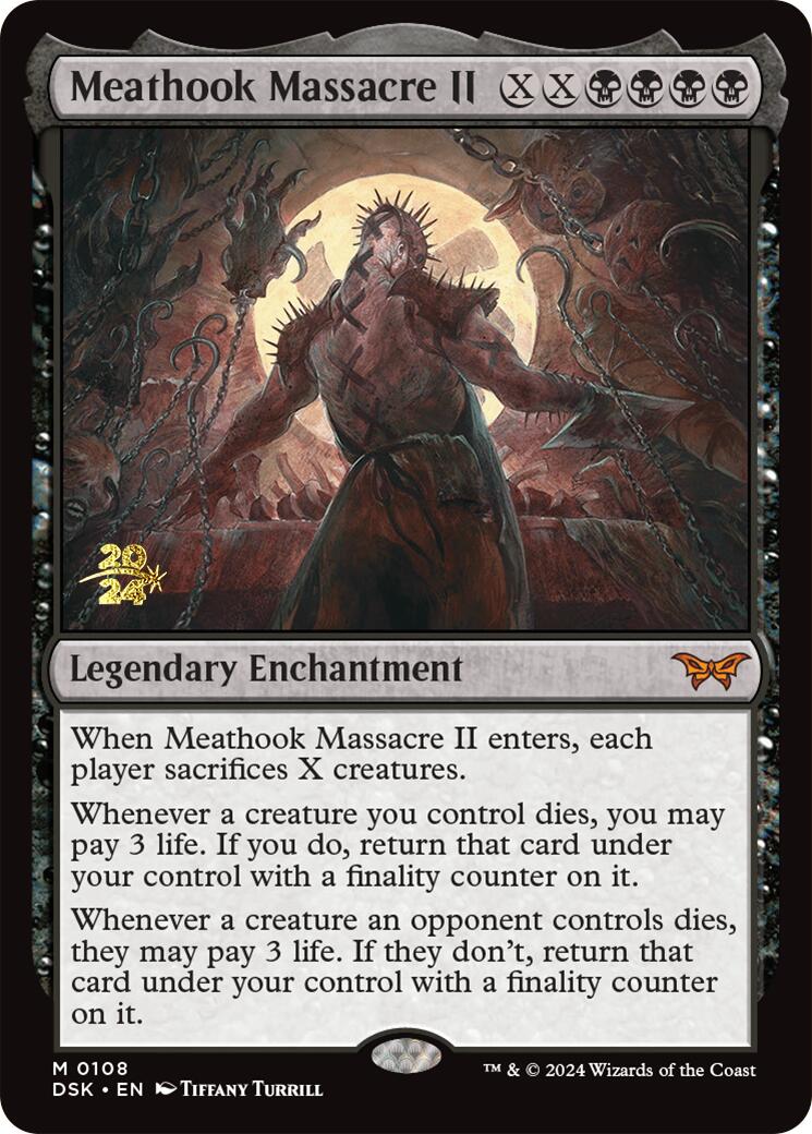 Meathook Massacre II (0108) [Duskmourn: House of Horror Prerelease Promos] | Good Games Adelaide SA