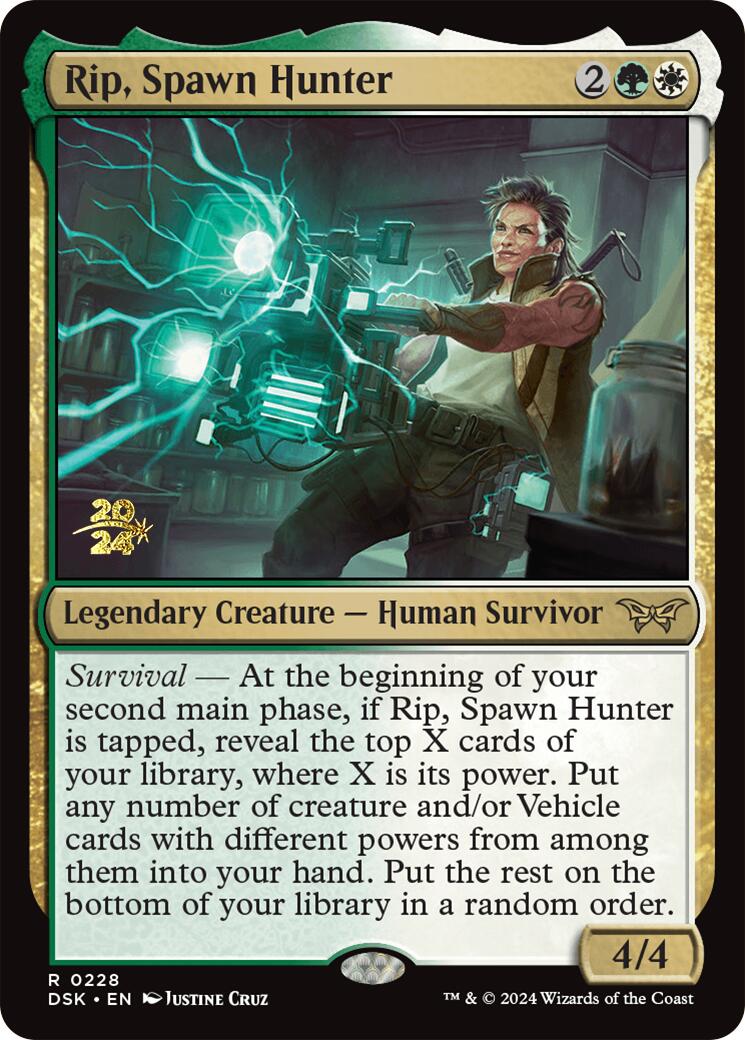 Rip, Spawn Hunter [Duskmourn: House of Horror Prerelease Promos] | Good Games Adelaide SA