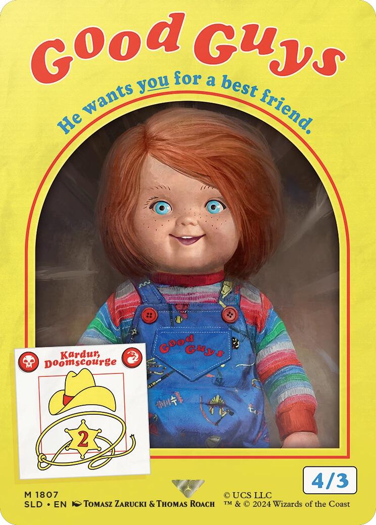 Chucky - Kardur, Doomscourge [Secret Lair Drop Series] | Good Games Adelaide SA