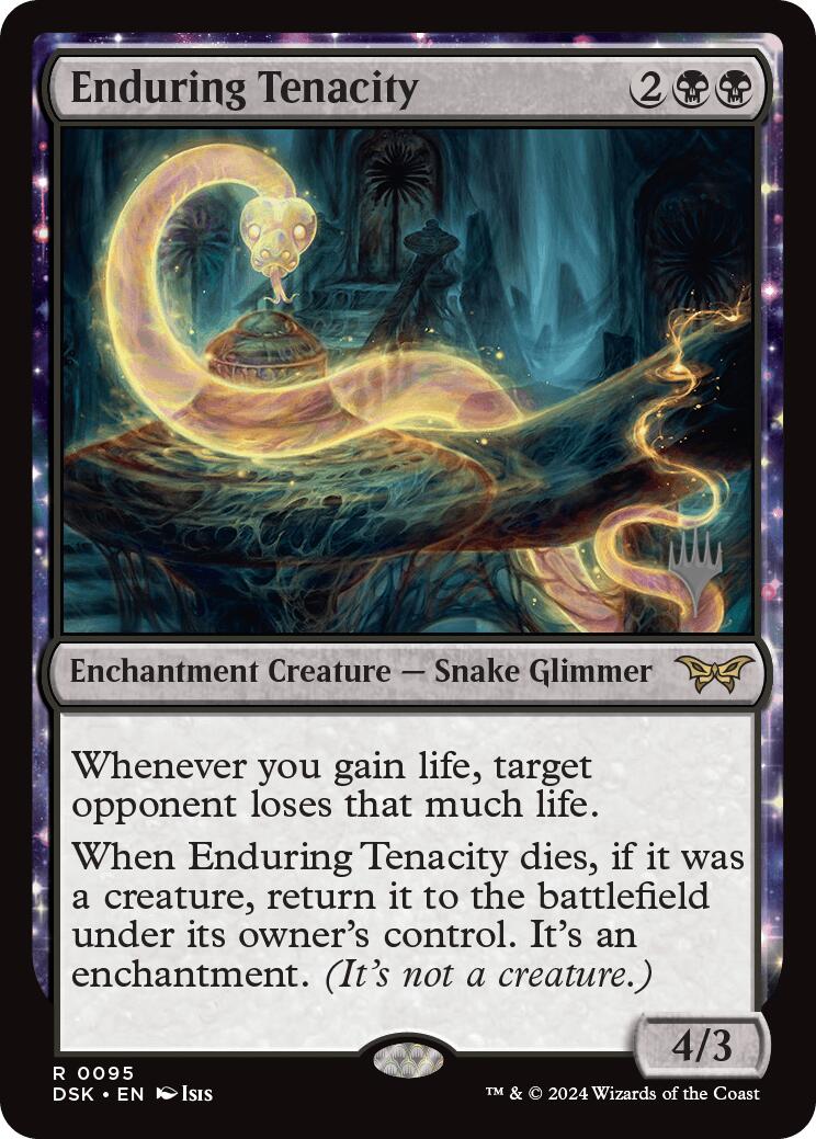 Enduring Tenacity [Duskmourn: House of Horror Promos] | Good Games Adelaide SA