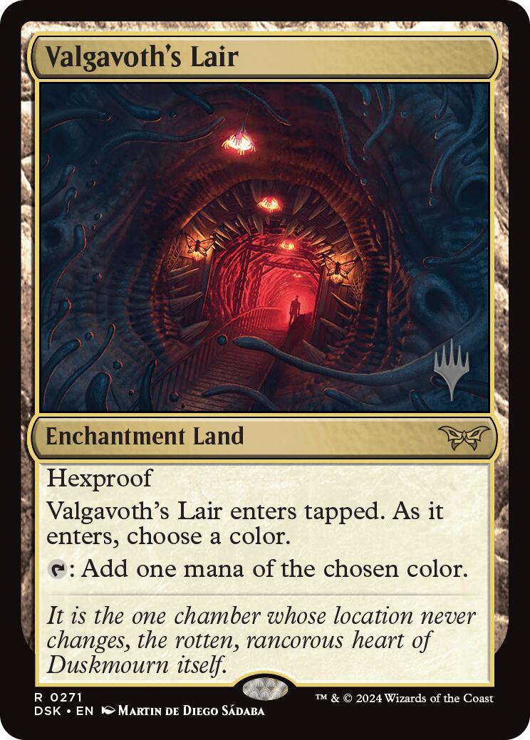 Valgavoth's Lair [Duskmourn: House of Horror Promos] | Good Games Adelaide SA