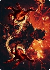 Tibalt's Trickery Art Card [Kaldheim: Art Series] | Good Games Adelaide SA