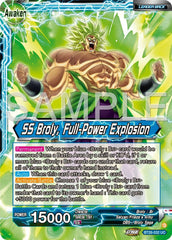 Broly // SS Broly, Full-Power Explosion (BT26-032) [Ultimate Advent] | Good Games Adelaide SA