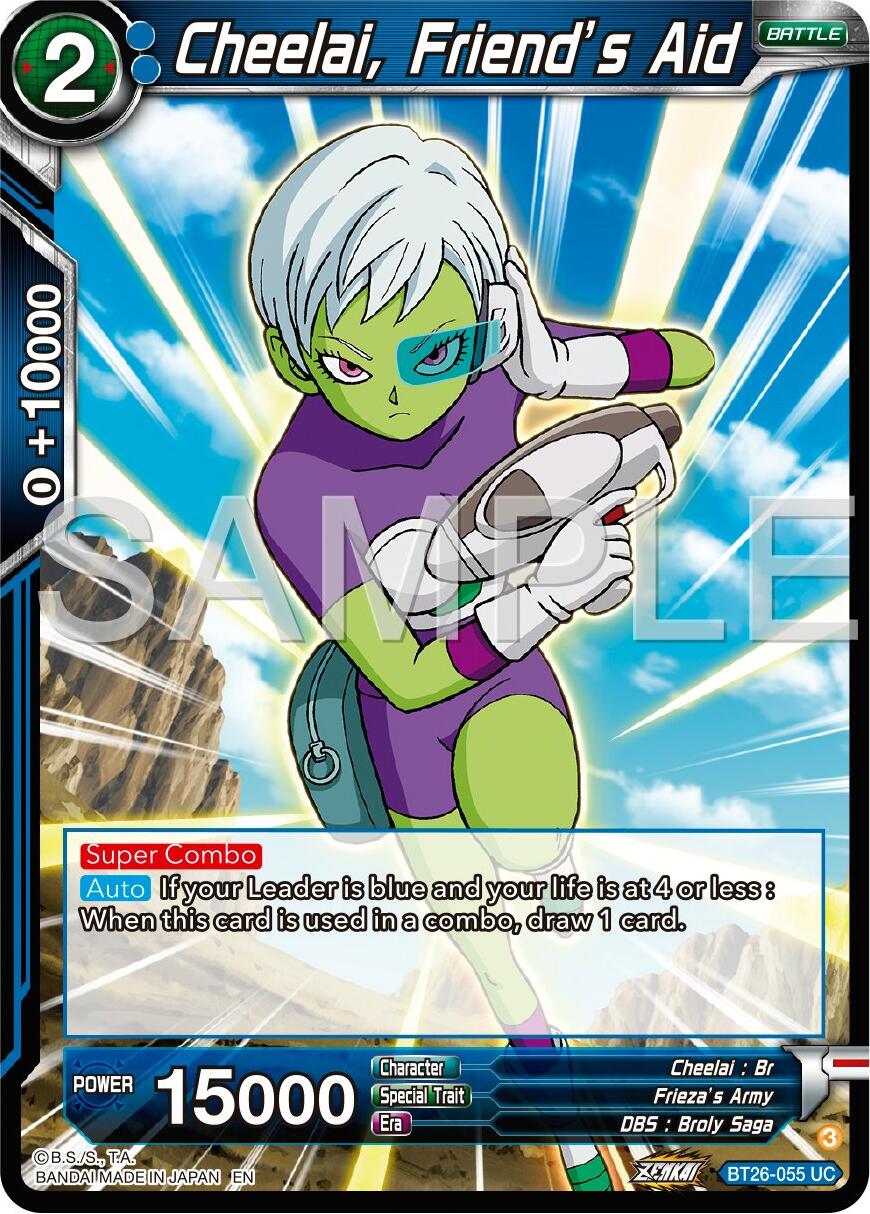 Cheelai, Friend's Aid (BT26-055) [Ultimate Advent] | Good Games Adelaide SA