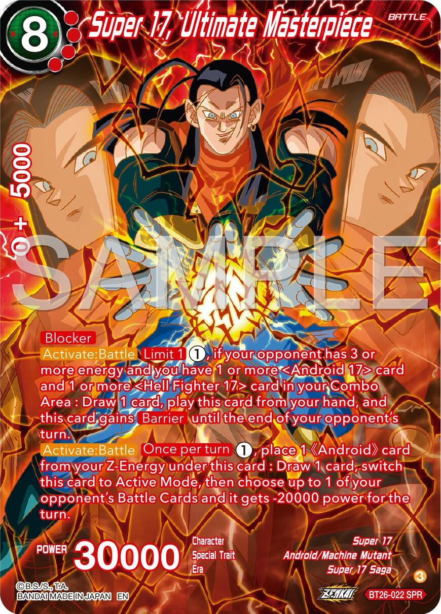 Super 17, Ultimate Masterpiece (SPR) (BT26-022) [Ultimate Advent] | Good Games Adelaide SA