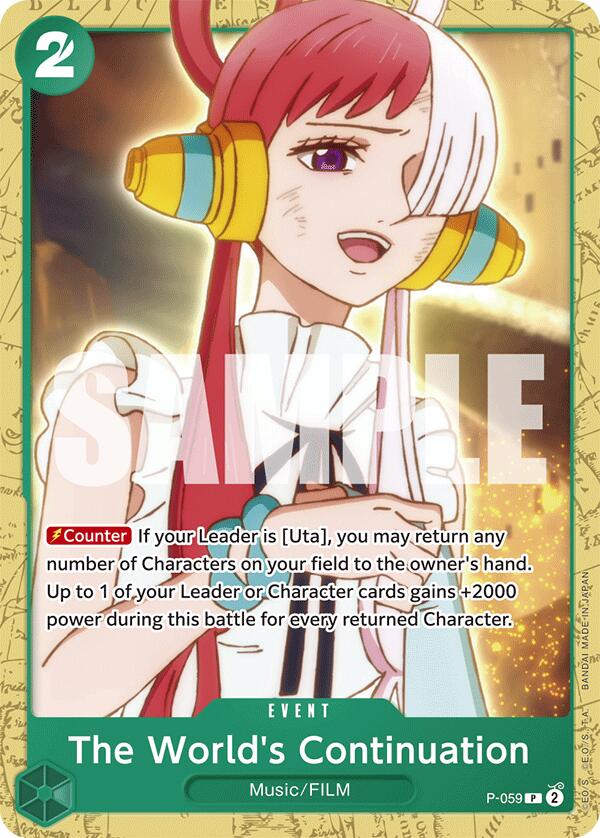 The World's Continuation [Starter Deck: GREEN Uta] | Good Games Adelaide SA