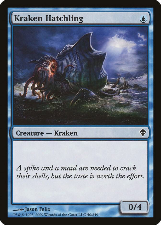 Kraken Hatchling 50 (Zendikar)  | Good Games Adelaide SA