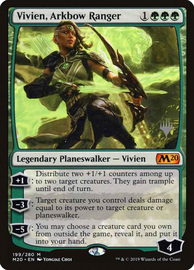 Vivien, Arkbow Ranger [Core Set 2020 Promos] | Good Games Adelaide SA