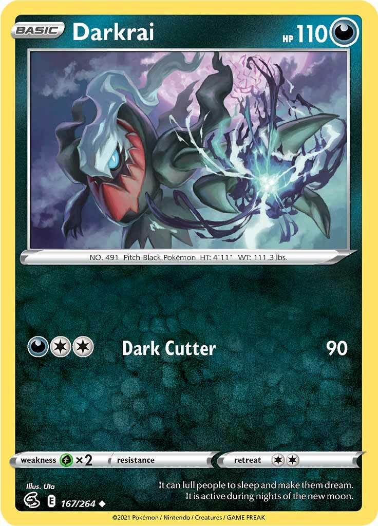 Darkrai (167/264) [Sword & Shield: Fusion Strike] | Good Games Adelaide SA