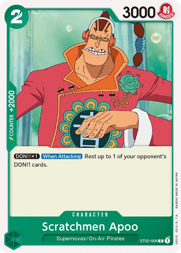 Scratchmen Apoo [Starter Deck: Worst Generation] | Good Games Adelaide SA