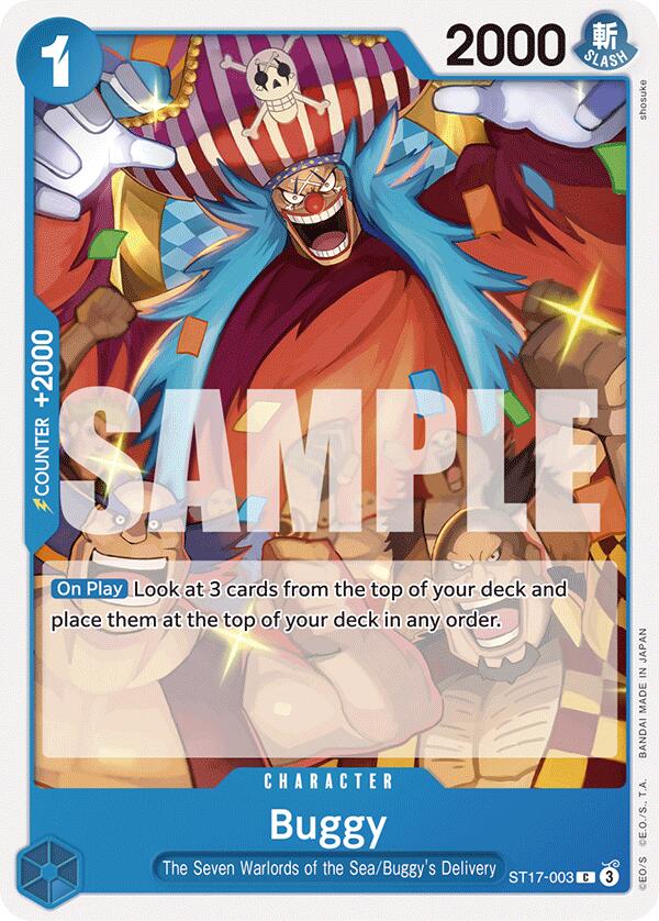 Buggy [Starter Deck: BLUE Donquixote Doflamingo] | Good Games Adelaide SA