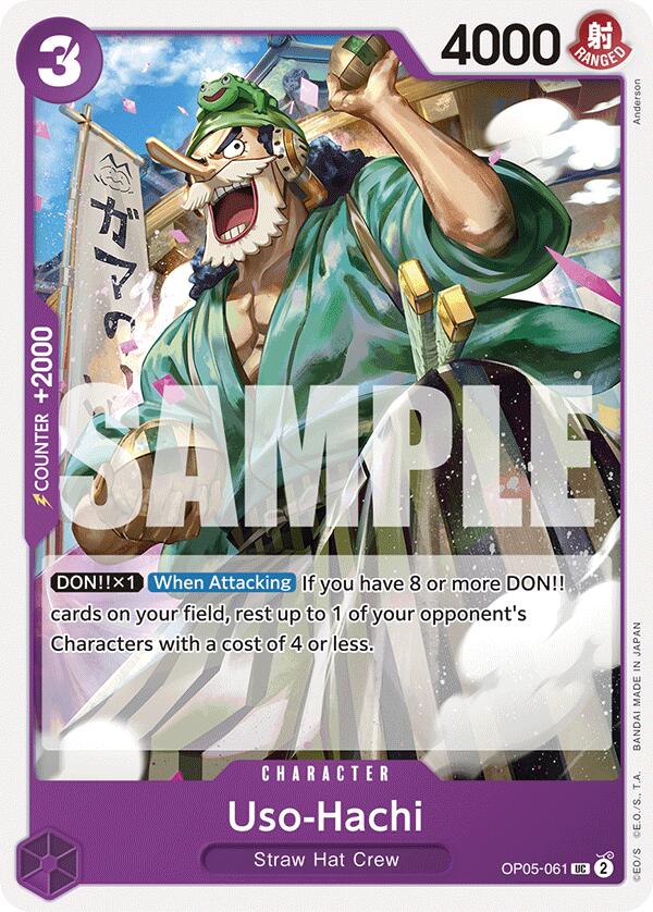 Uso-Hachi [Starter Deck: PURPLE Monkey.D.Luffy] | Good Games Adelaide SA
