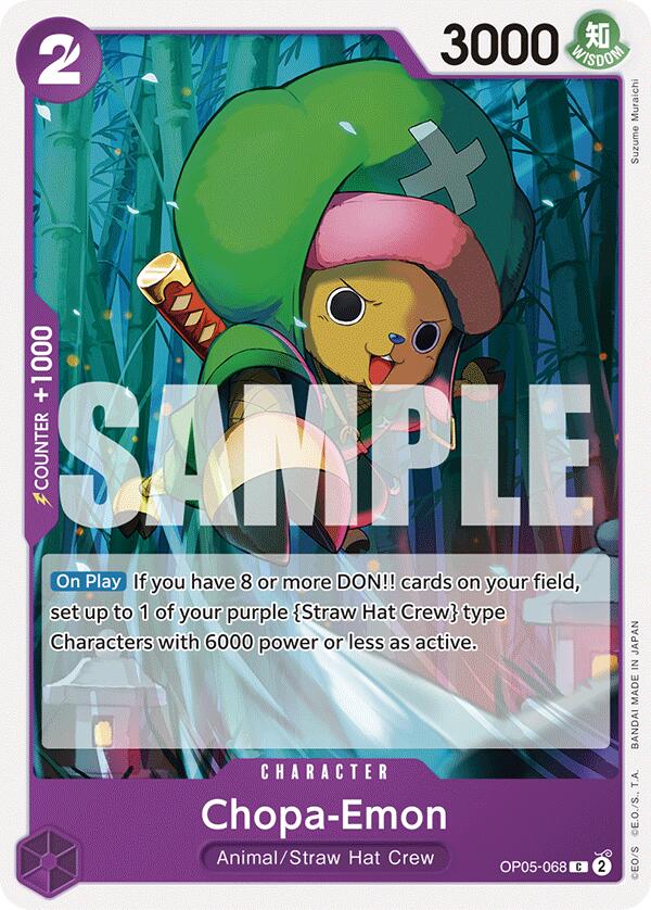 Chopa-Emon [Starter Deck: PURPLE Monkey.D.Luffy] | Good Games Adelaide SA