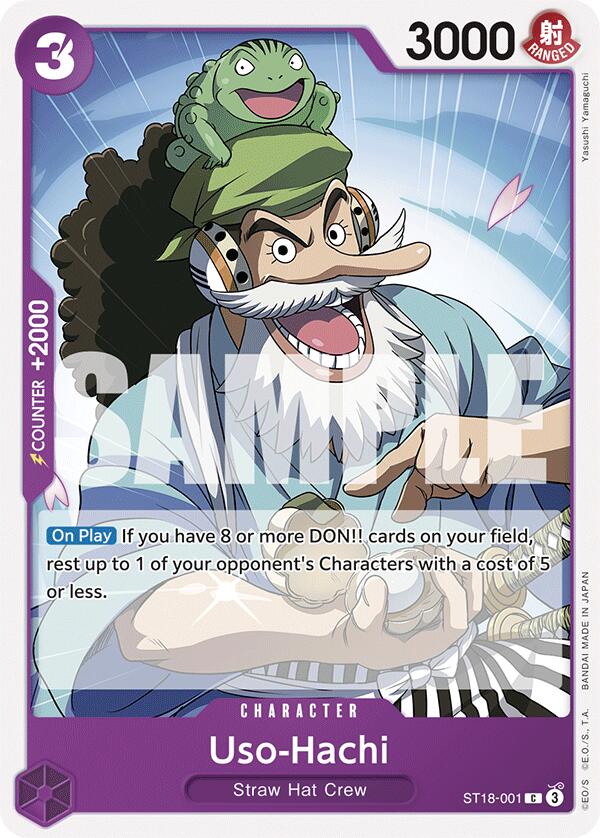 Uso-Hachi [Starter Deck: PURPLE Monkey.D.Luffy] | Good Games Adelaide SA